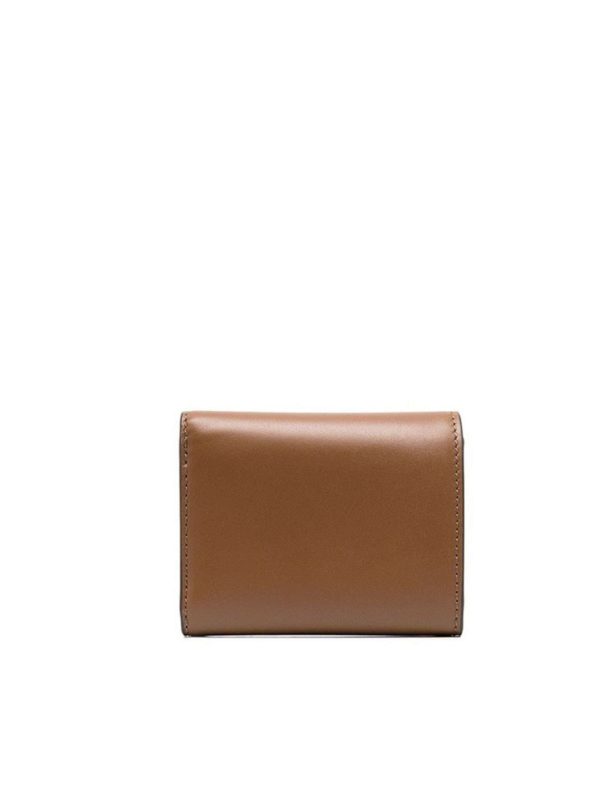 Wallets & purses Tory Burch - Eleanor mini wallet in Moose color - 73519909