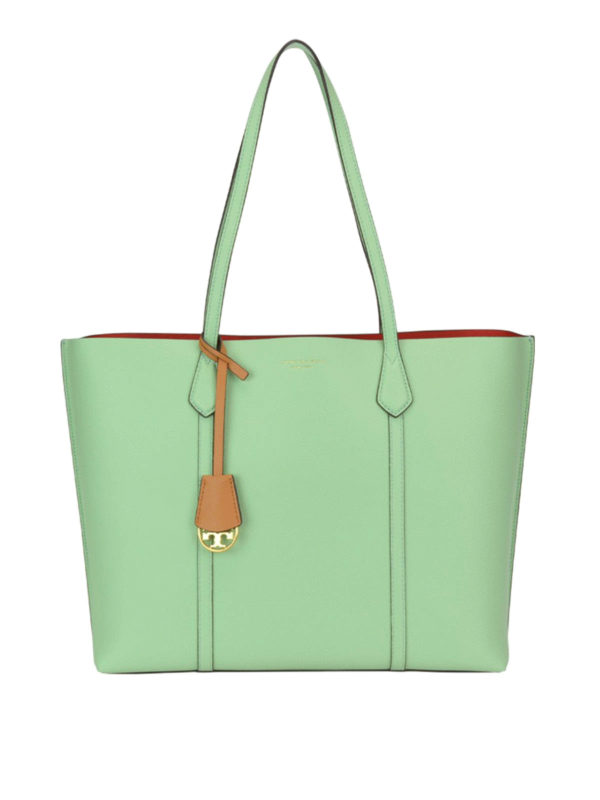 Totes bags Tory Burch - Perry triple compartment light green tote - 53245331