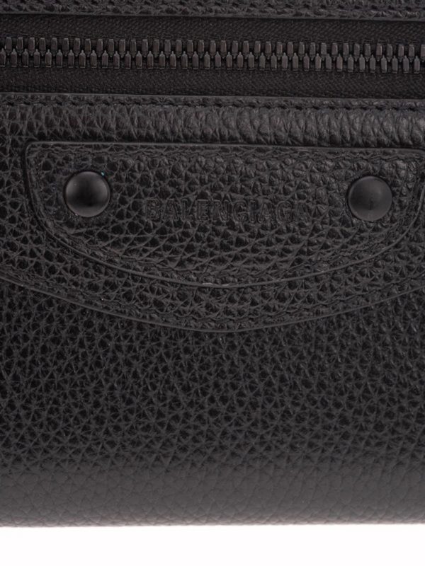 کیف پول Balenciaga - Total black Neo Classic wallet - 64011515Y071000