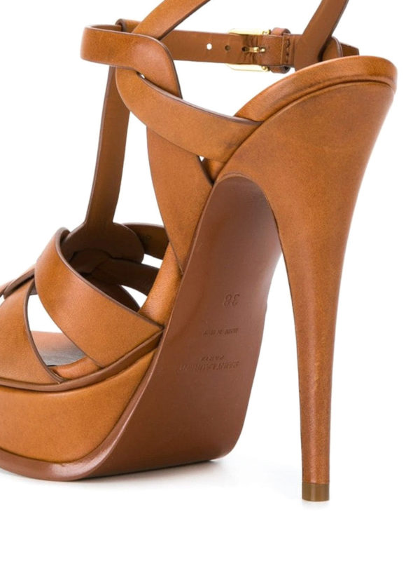 ysl tan tribute sandals