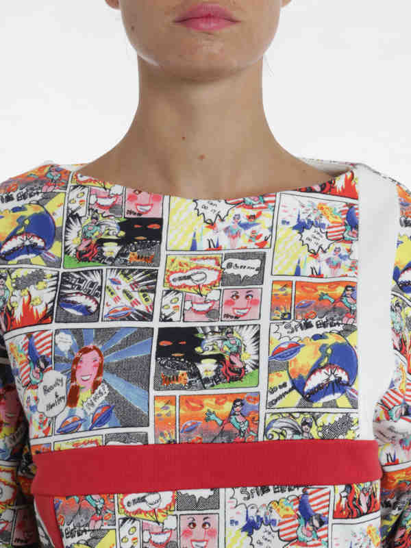 comic strip sweatshirt