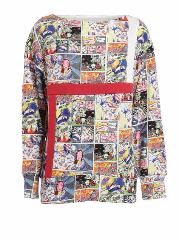 comic strip sweatshirt