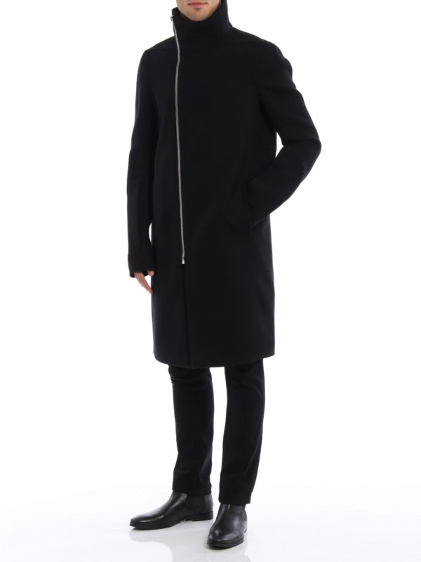 Tubeway wool blend coat