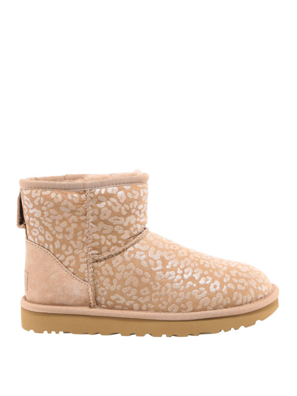 Ankle boots Ugg - Classic Mini leopard print booties - 1113494WSNOW