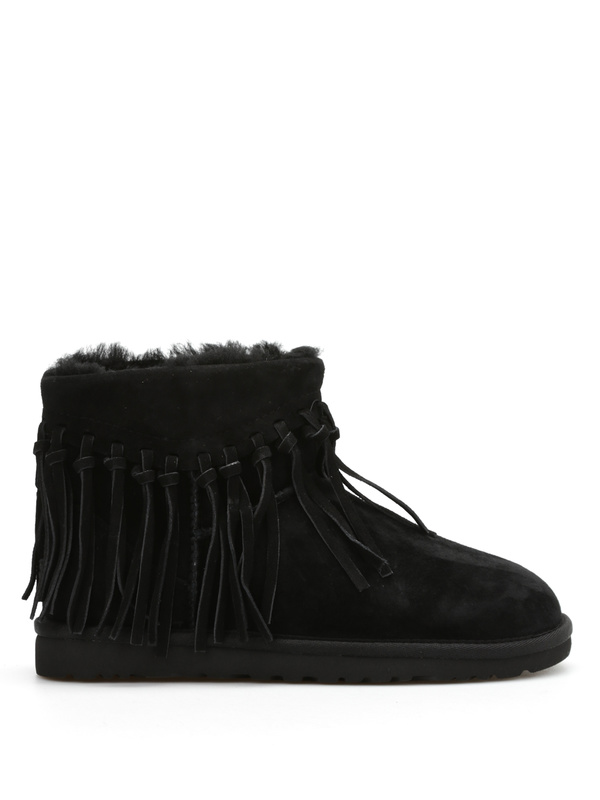 ugg wynona fringe boots