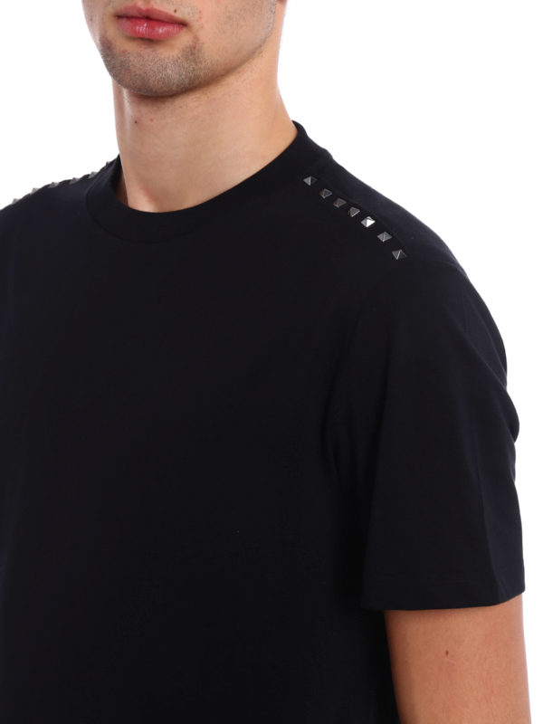 valentino rockstud polo shirt