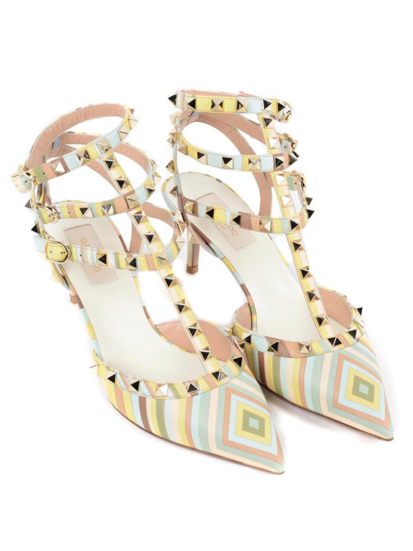 Court shoes Valentino Garavani Ankle strap Rockstud Native Couture