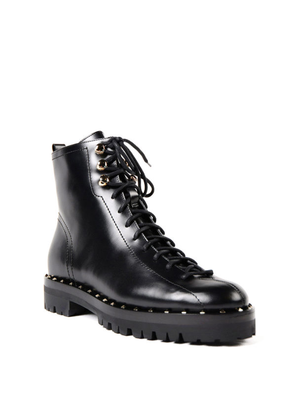 valentino soul rockstud combat boots