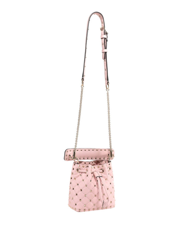 valentino spike bucket bag