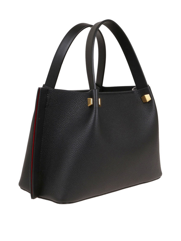 valentino v logo escape tote