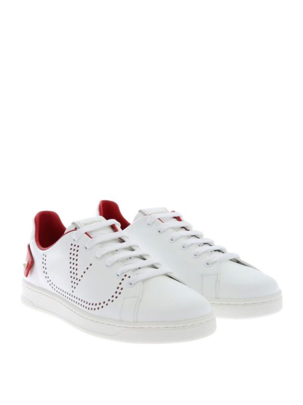 valentino backnet sneakers pink