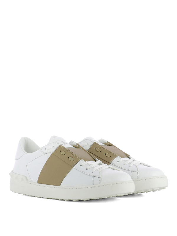 beige valentino trainers