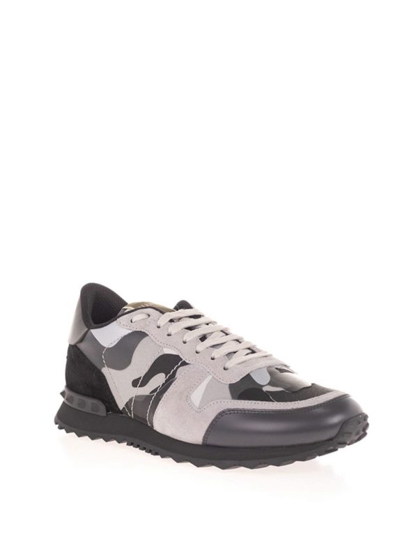 valentino grey camo trainers