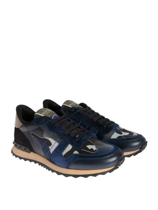 valentino blue trainers