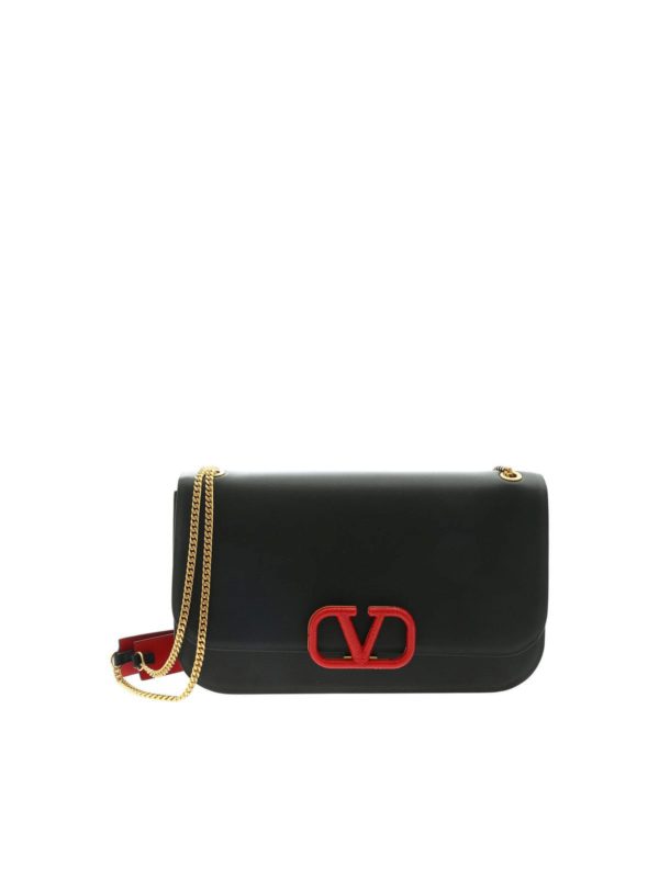 valentino v lock shoulder bag