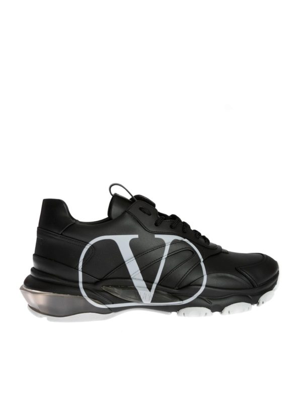 valentino garavani trainers black