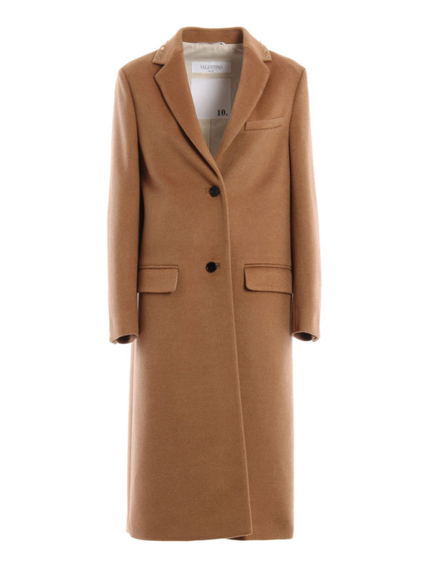 camel coat size 10