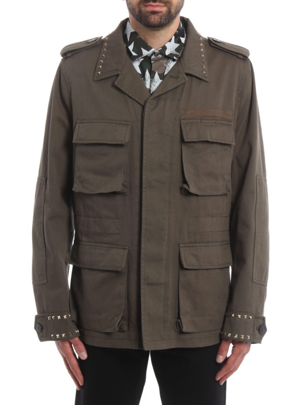 valentino khaki jacket