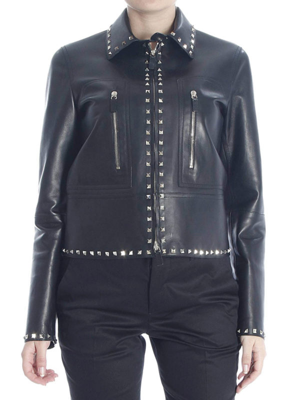 valentino studded jacket