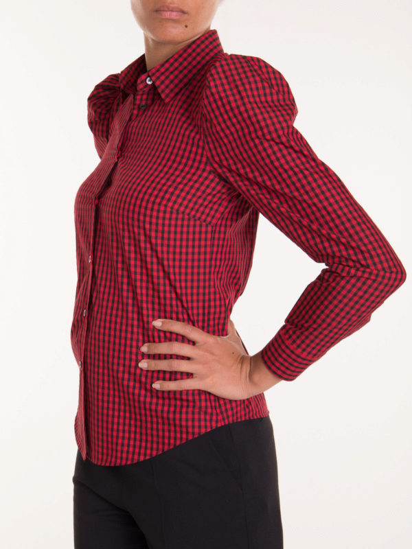 Vichy cotton blend shirt 