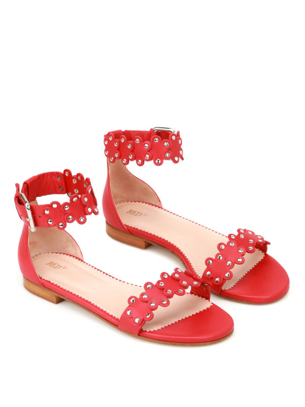 valentino red sandals