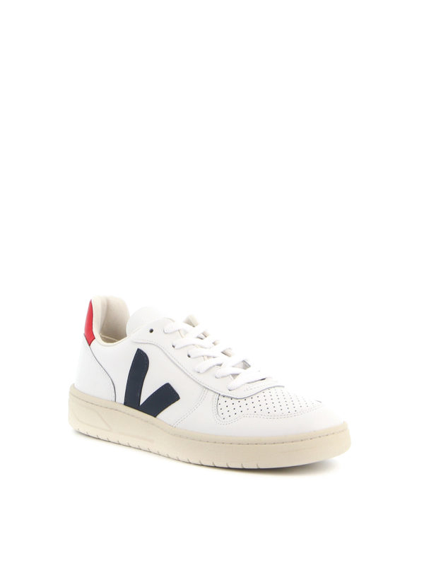v sneakers white