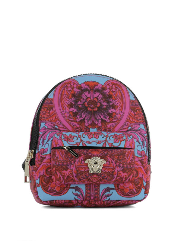 versace backpack red