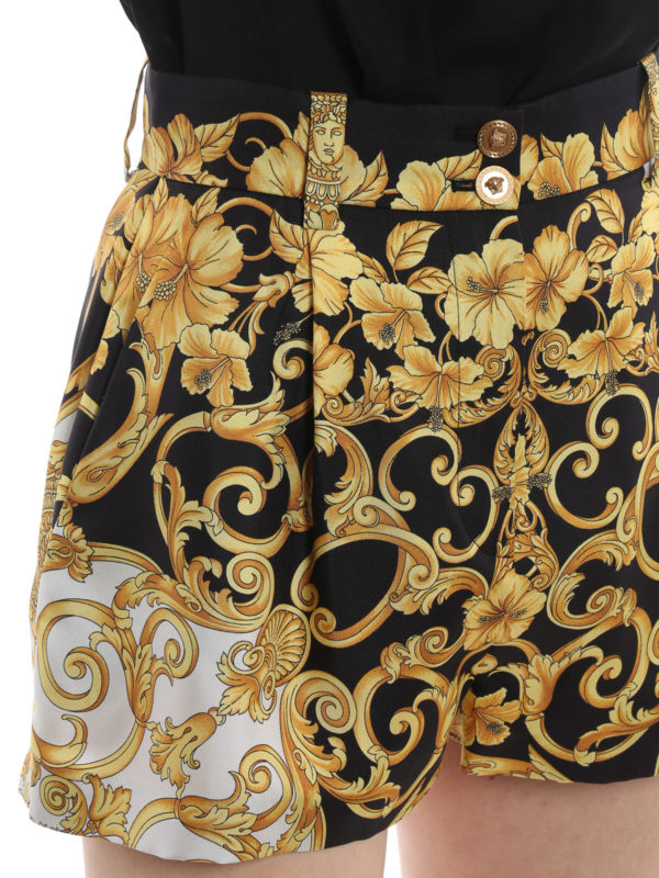 versace baroque shorts