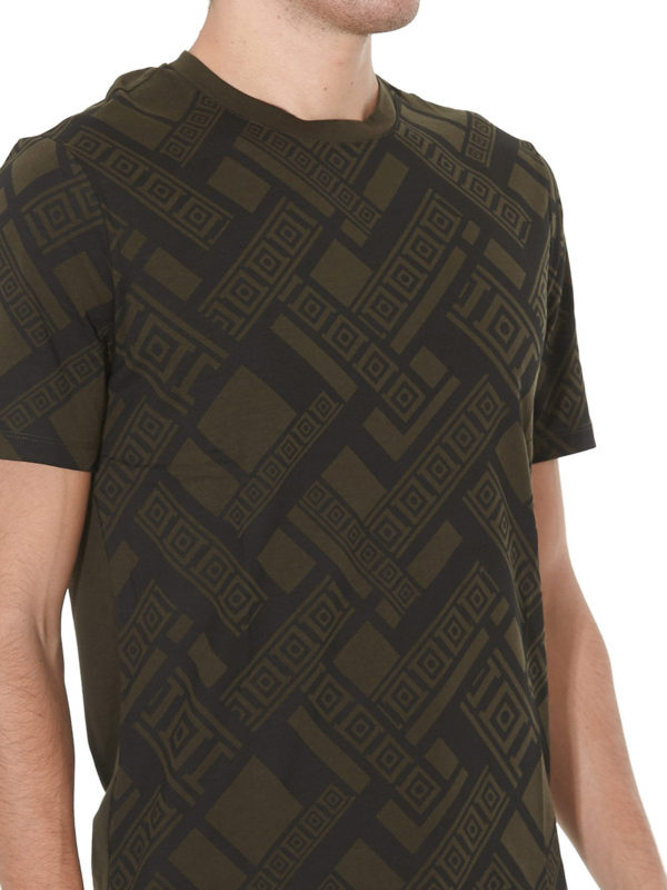 versace t shirt green