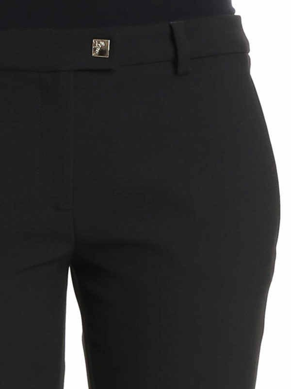 Black bootcut trousers 