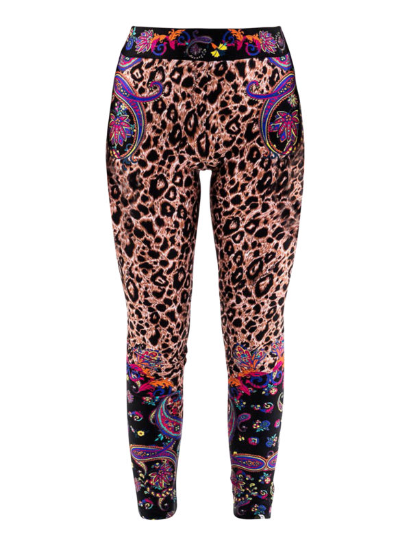 versace paisley leggings