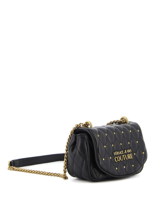 versace jeans couture studded purse