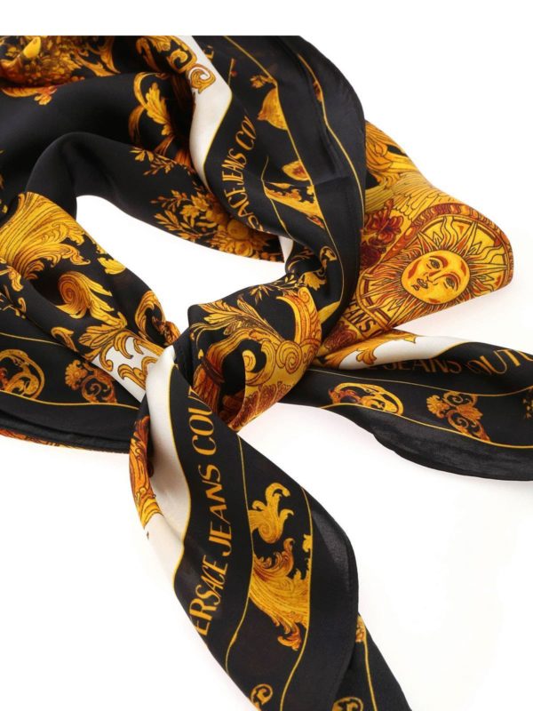 versace headband scarf