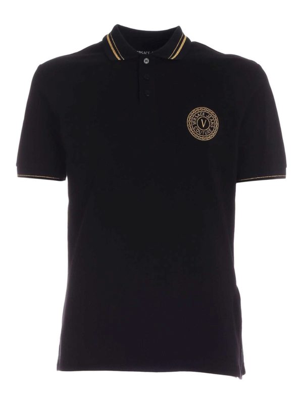 versace jeans couture polo t shirt