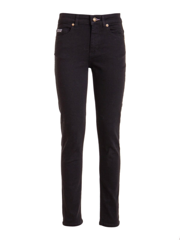 black skinny pants with pockets
