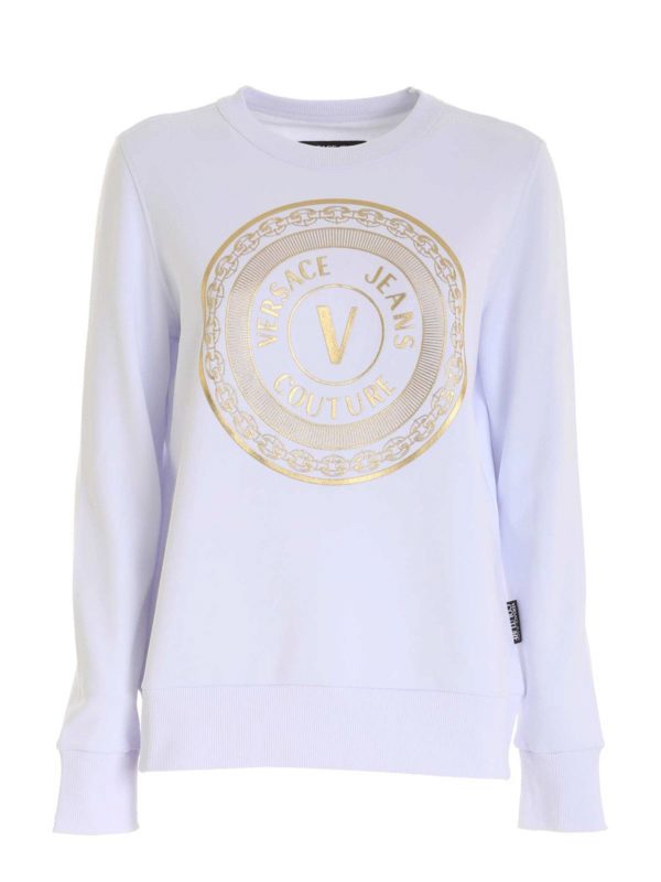 white versace sweatshirt