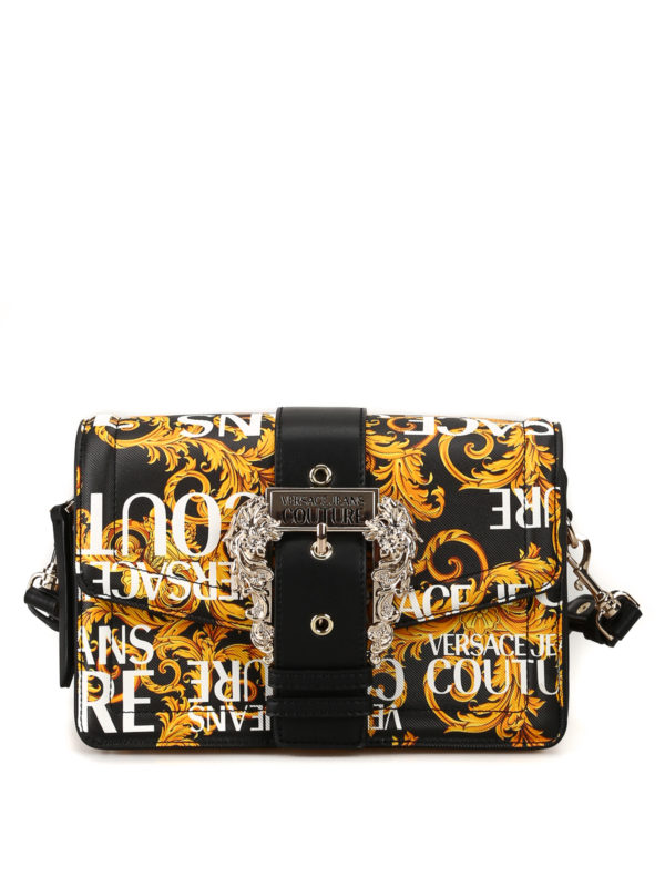 Incredible shopping paradise High quality goods Baroque Print Shoulder Bag Versace Jeans