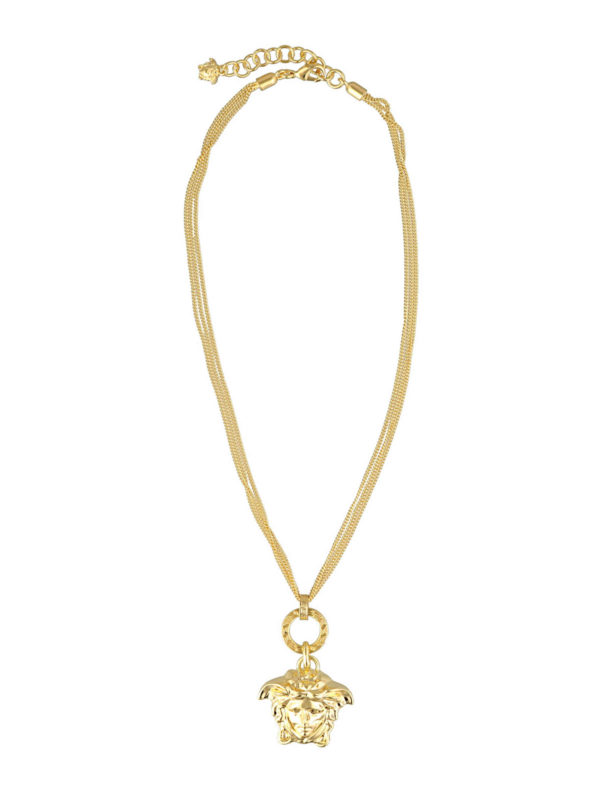 versace logo necklace