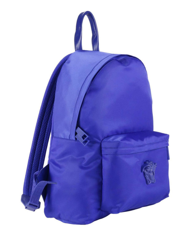 versace blue backpack