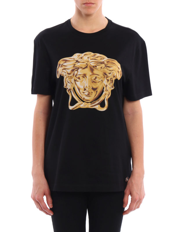 versace t shirt medusa head mens