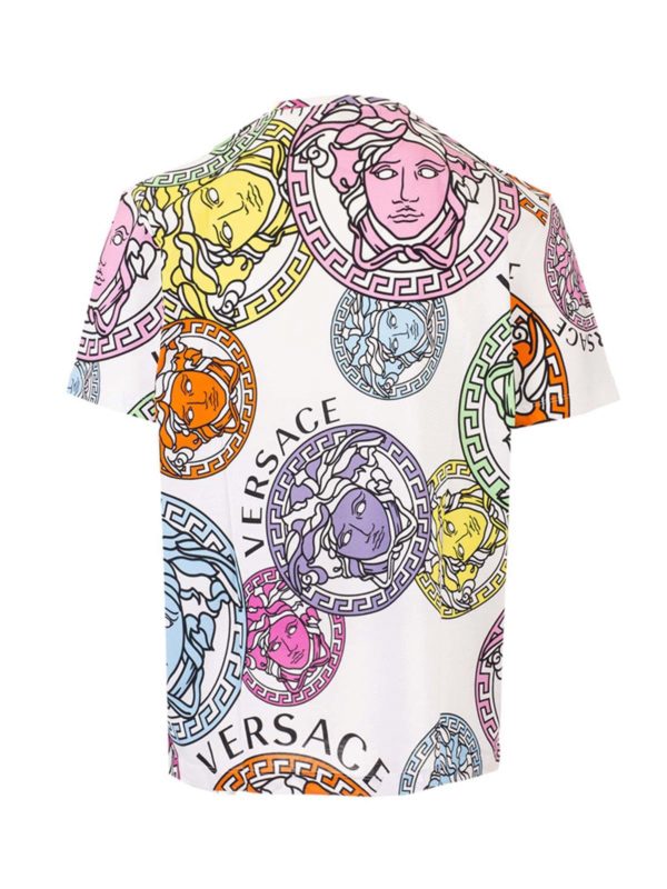 versace multicolor t shirt