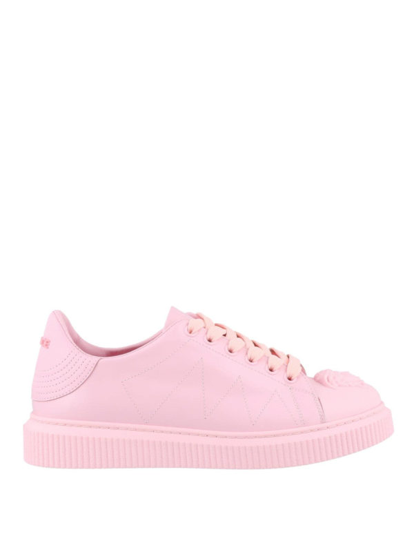 pink versace sneakers