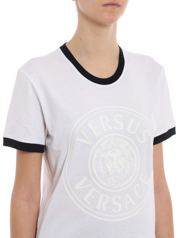 versace lion head t shirt