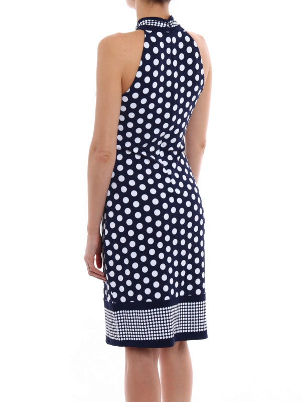 michael kors polka dot dress