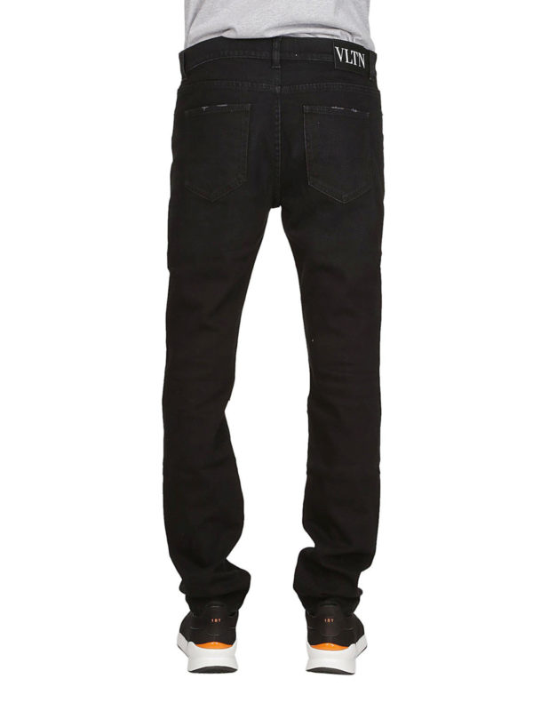 valentino black jeans