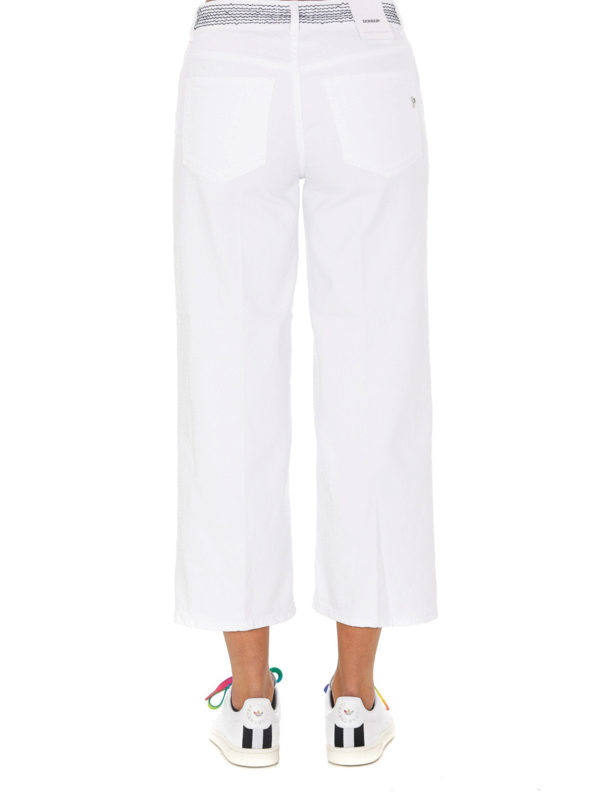 Waist embroidered jeans shop online: DONDUP