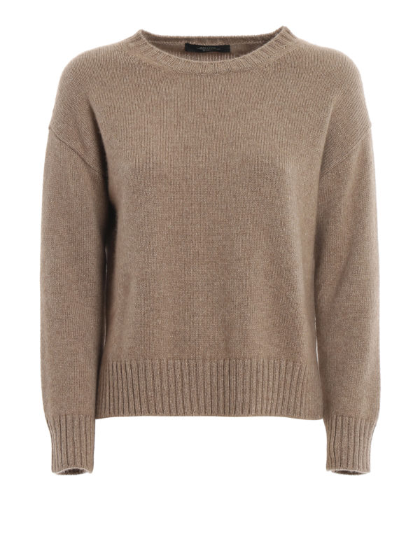 Crew necks Weekend Max Mara - Cartone cashmere sweater - 53661899002