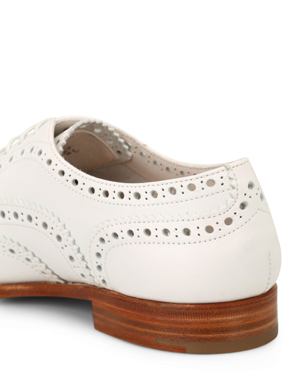 ladies soft leather brogues