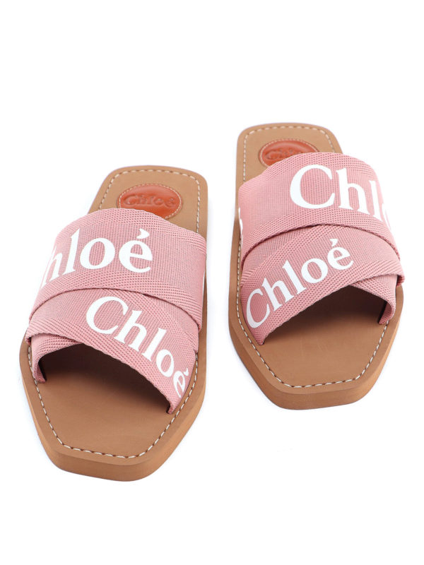 chloe sandals pink