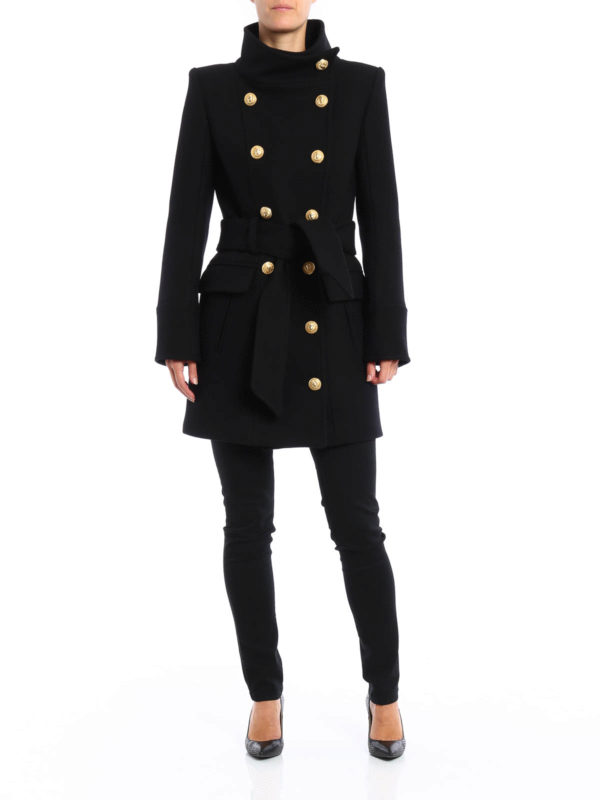 Balmain wool coat Clearance